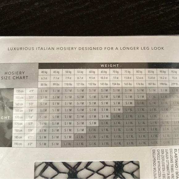 Bluebella Star Fishnet Thigh Highs Hold Ups Stockings NWT - Picture 11 of 11